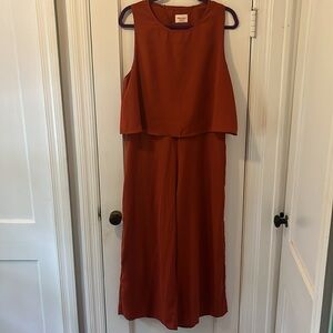 Showpo Rust Orange Jumpsuit